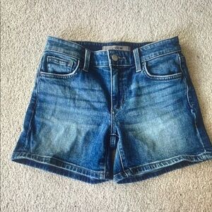 Joe's Jeans Blue Denim Shorts